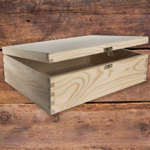 Scatola legno con - in,