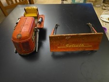 Vecchio Giocattolo In Latta Vintage - Ruspa ARNOLD - Come Pezzi di Ricambi