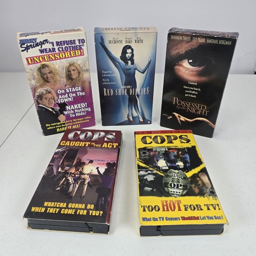 Spicy sleezy cult vhs - cult,
