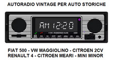 Autoradio vintage fiat 500 - vintage,