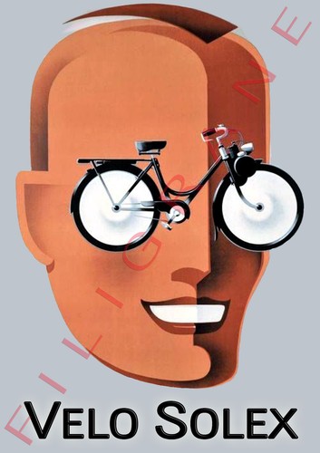 Vélo solex pub - vélo,