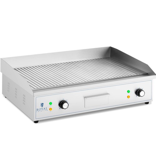Fry top elettrico - , piastra