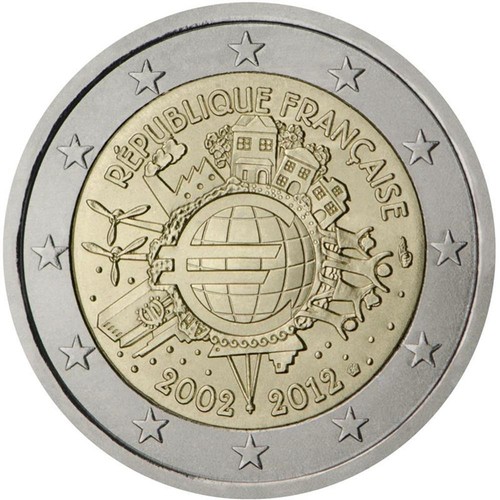 Euro francia 2012 fdc ume - euro,