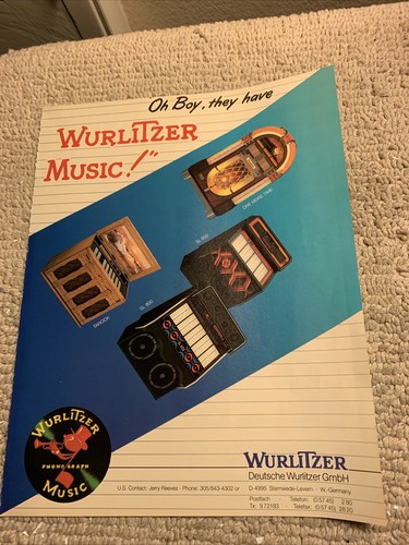 1 4 wurlitzer - 10, 1/4"