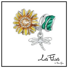 Charm Girasole Fiore con