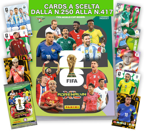 Panini adrenalyn fifa world - xl,