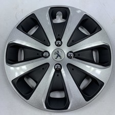 96738464VT COPRICERCHIO AERO IRIDIUM 15'' ORIGINALE PEUGEOT 208 A9 GENUINE OEM