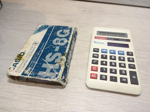 Casio calcolatrice - casio, hs-8g