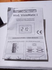 Orieme cronotermostato modello