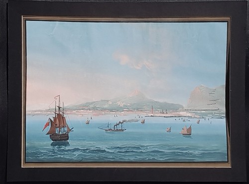 Gouache antica anonimo tempera