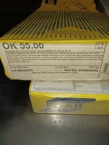 Esab e7018 1h4 - esab, 3/16"x