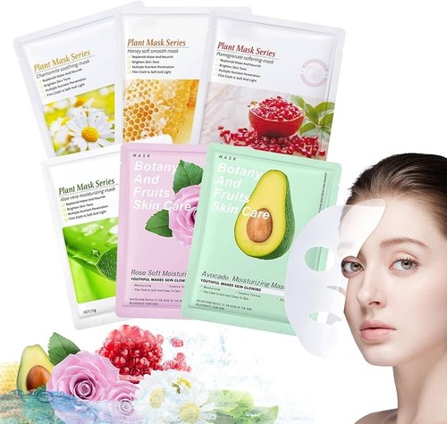 Maschere viso tessuto bellezza - maschere,
