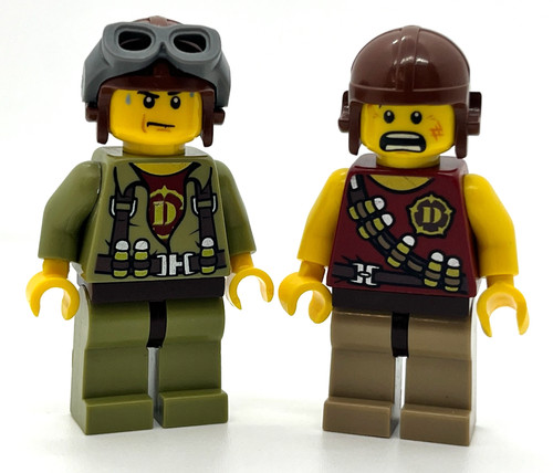 Dino heroes lego minifigure - dino,