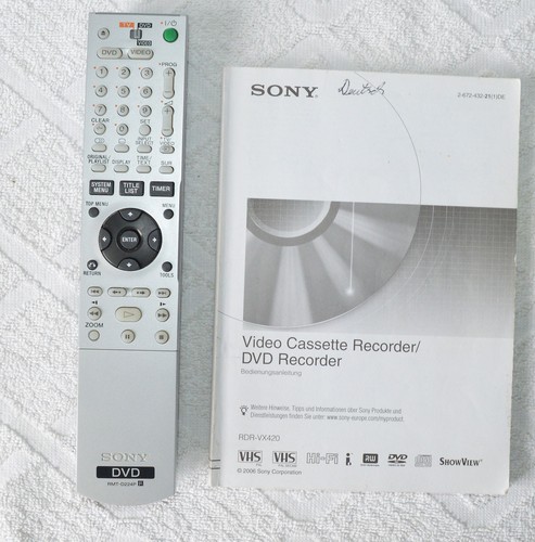 Orig telecomando sony - telecomando,
