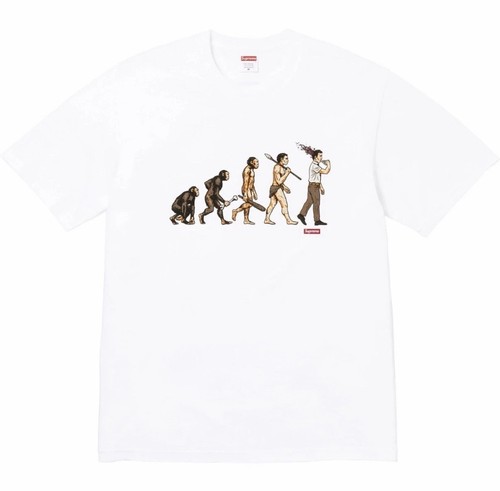Shirt supreme white - t-shirt,