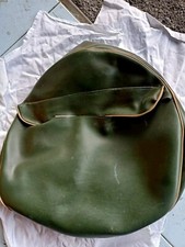 Vespa faro basso 1951-1952 - bacchetta copri ruota - wheel cover - Pelle Verde