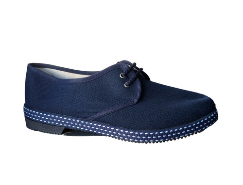 Scarpe uomo tela - tela, blu