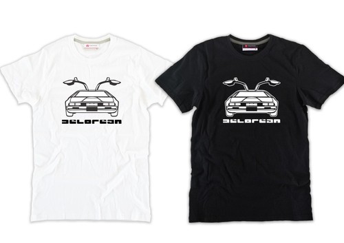 Shirt delorean auto - delorean, back