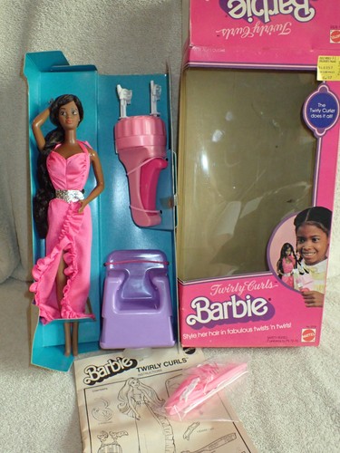 Bambola barbie twirly curls - barbie,