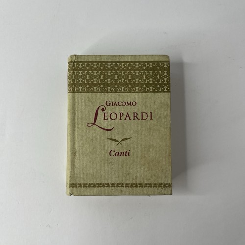 Canti giacomo leopardi i - canti,