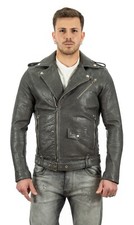 Chiodo da Uomo in Vera Pelle