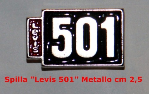 Levi 501 spilla pins - 501,