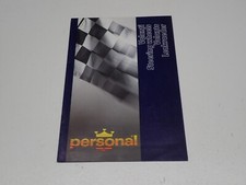 VOLANTE PERSONAL NARDI DEPLIANT BROCHURE PROSPEKT 1987 (H10)