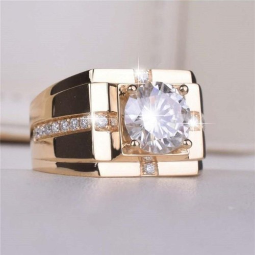 Anello uomo stella - , ghiacciata
