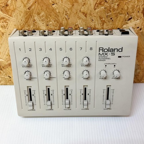 Roland stereo mixer 4 - mx-5,