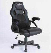 SEDIA GAMING DA UFFICIO POLTRONA IOPLEE HC2647 SEDUTA E SCHIENALE IMBOTTITO