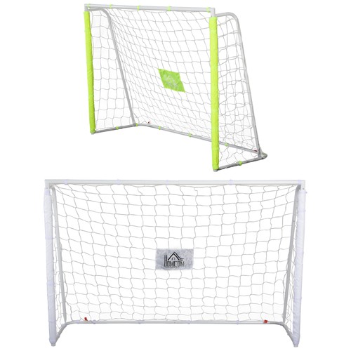 Homcom porta calcio - porta, adulti