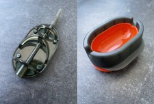 TechnoCarp Method Flat XL Mangiatoia in linea per pesca alla carpa 40gr-100gr + stampo a pressare