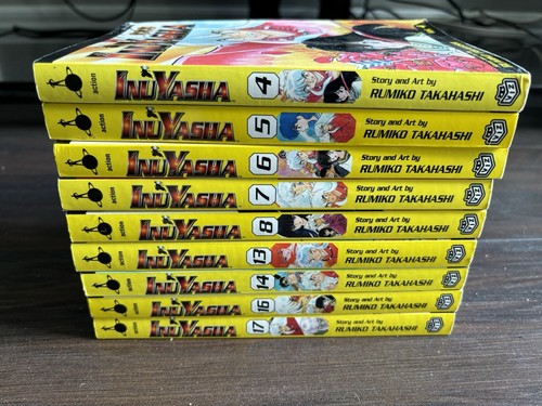 Inuyasha manga volume lot by - 9,