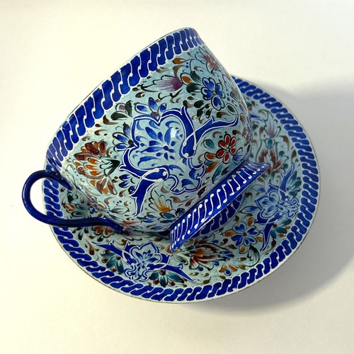 Tazza tè rame smaltato - tazza,