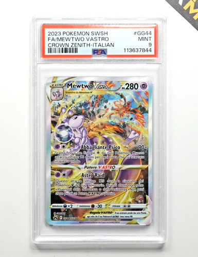 Pokemon psa mewtwo vastro - pokemon,