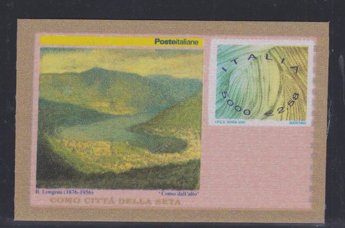 Italia 2001 francobusta como - italia,