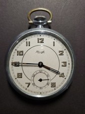 OROLOGIO DA TASCA UOMO KIENZLE GERMANIA DA RIPARARE a tenuta stretta