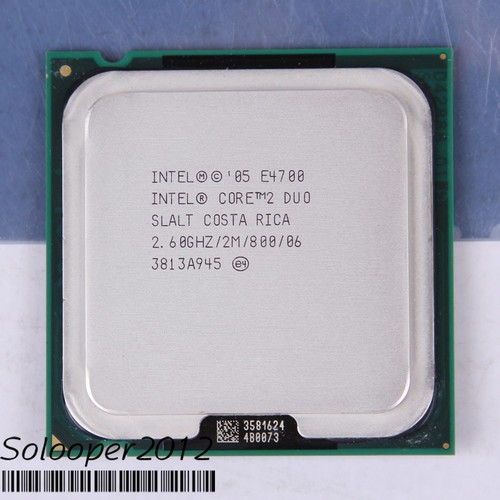 Processore cpu core 2 - core, duo