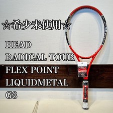 Racchetta da tennis HEAD Radical Tour Flexpoint Liquidmetal G3 inutilizzata rara campo rigido