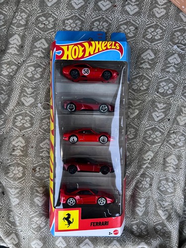 Hot wheels ferrari 5 pack - wheels,