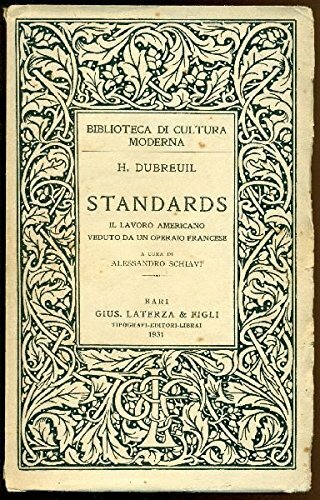 Standards lavoro americano - il,