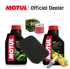 KIT TAGLIANDO MOTUL OLIO FILTRI CANDELA SUZUKI BURGMAN 400 2001 2002