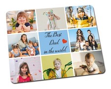 Tappetino mouse in gomma papà