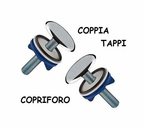 Copriforo coppia tappi - di,