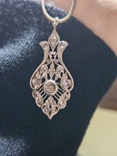 Pendente Ciondolo Antico Deco