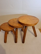 Set 3 sgabelli da nido vintage