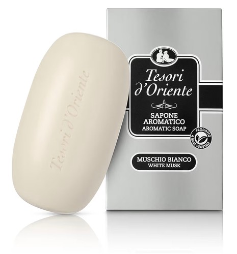 Sapone solido muschio - sapone, bianco