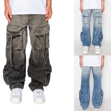 Jeans cargo oversize