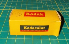 Pellicola vintage Kodak Kodacolor Daylight C 120 negativi a colori 1964 sigillata