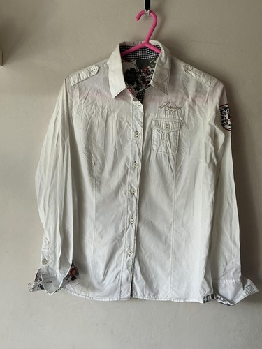 Camicia bianca napapijri - camicia,